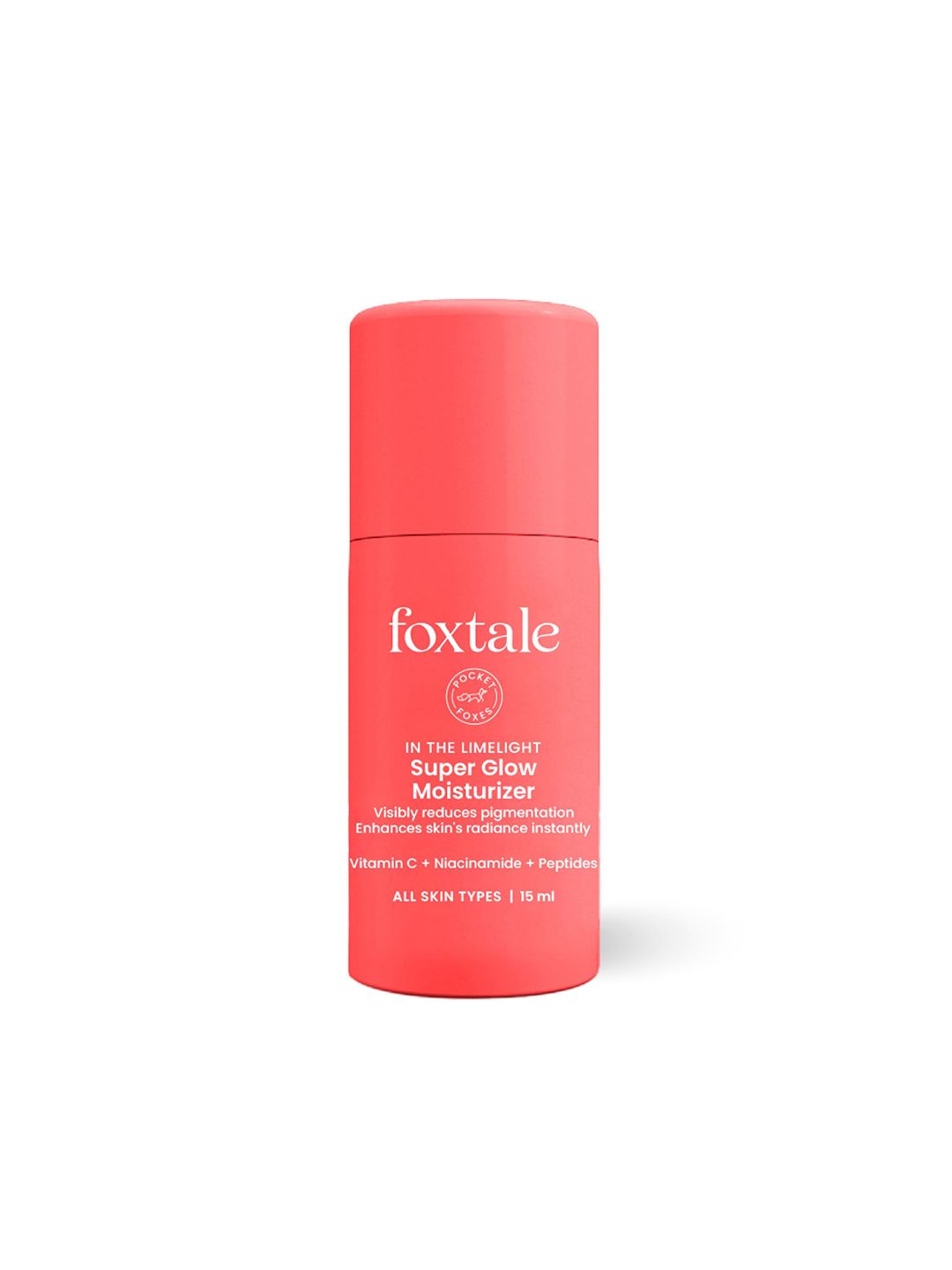 FoxTale Nano Vitamin C Niacinamide Encapsulated Peptides Super Glow Moisturizer - 15ml-picture-56