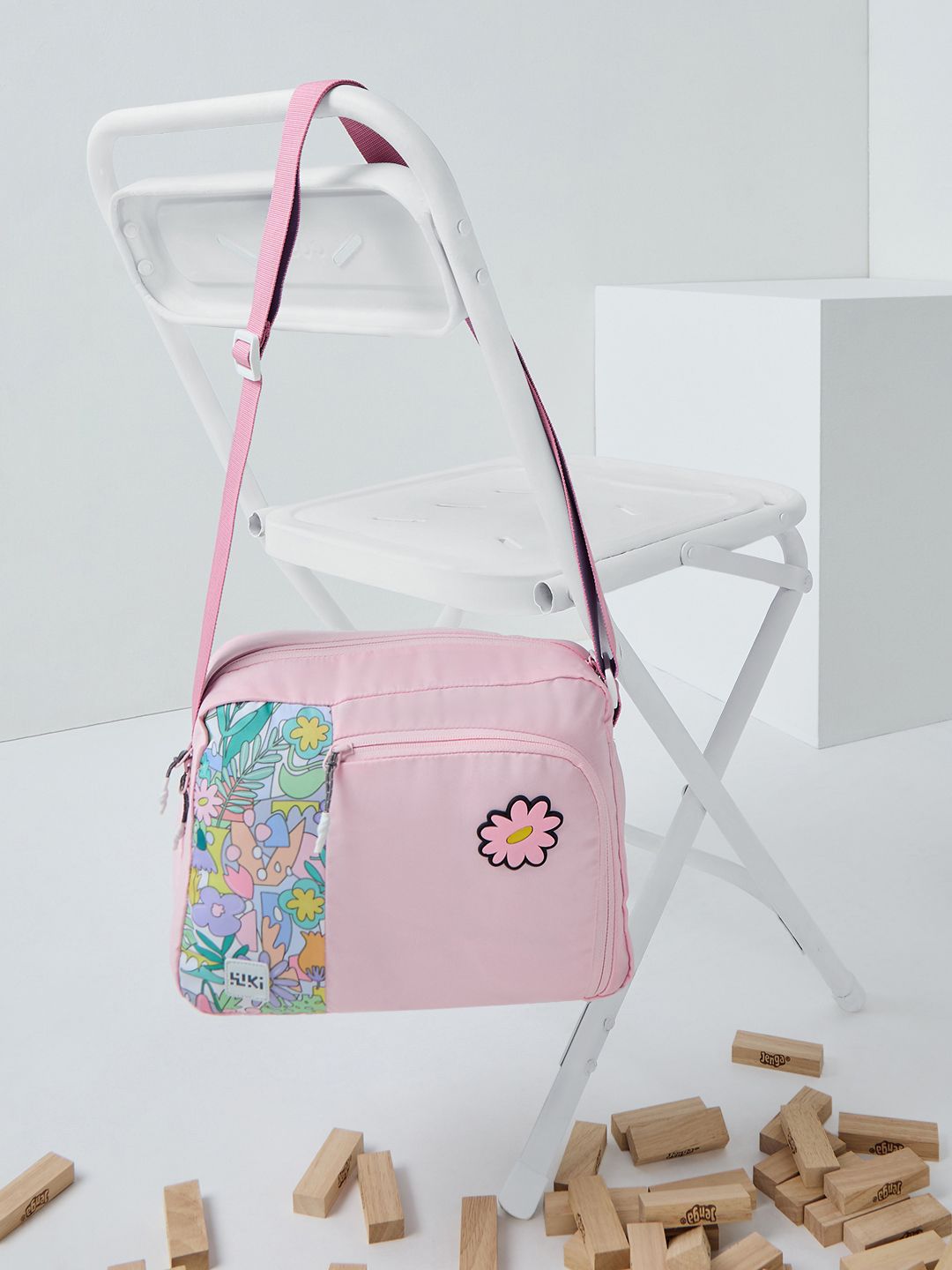 Wildcraft Unisex Printed Messenger Bag-image-0