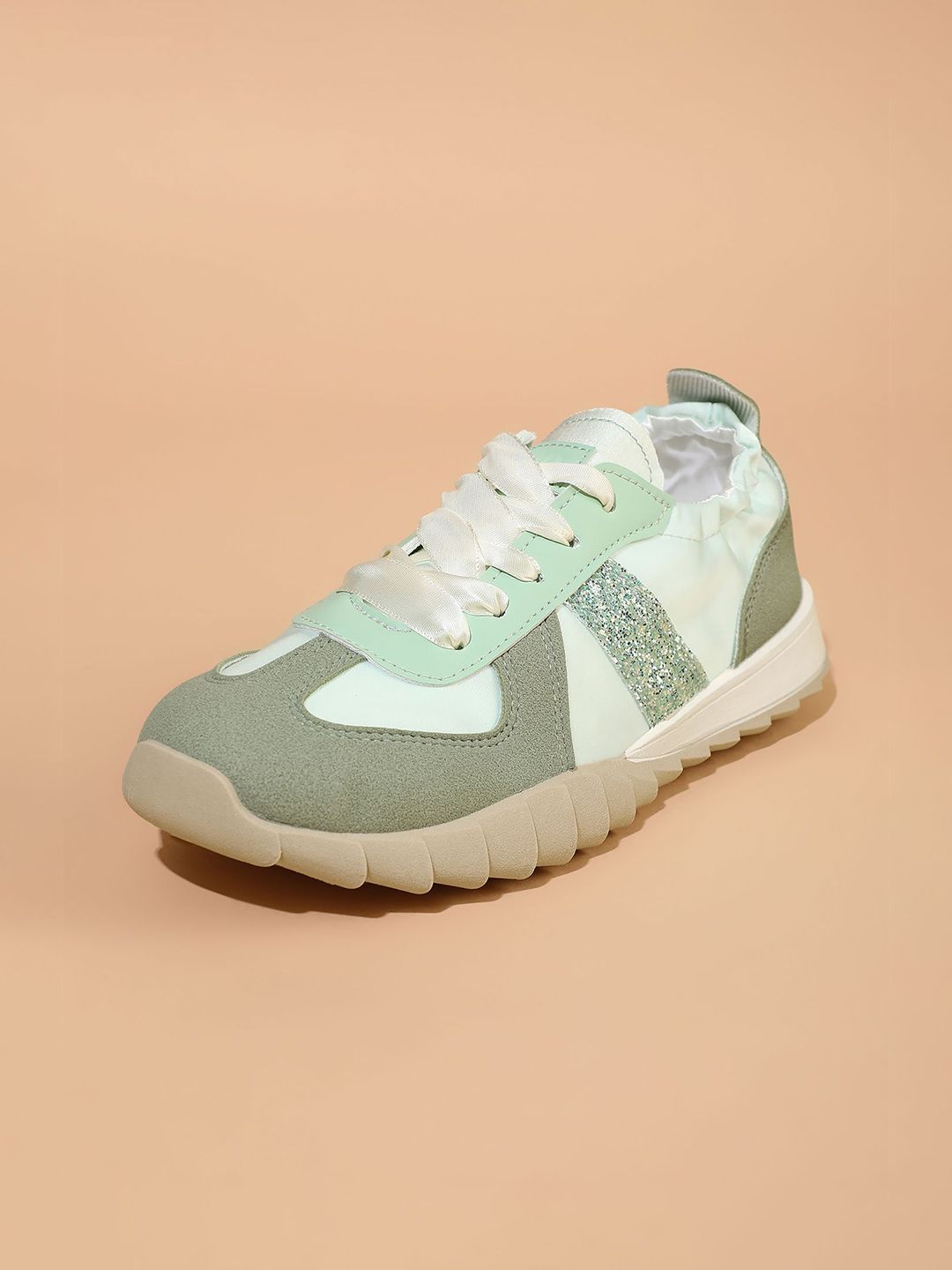 LULU & SKY Women Colourblocked PU Sneakers-picture-26