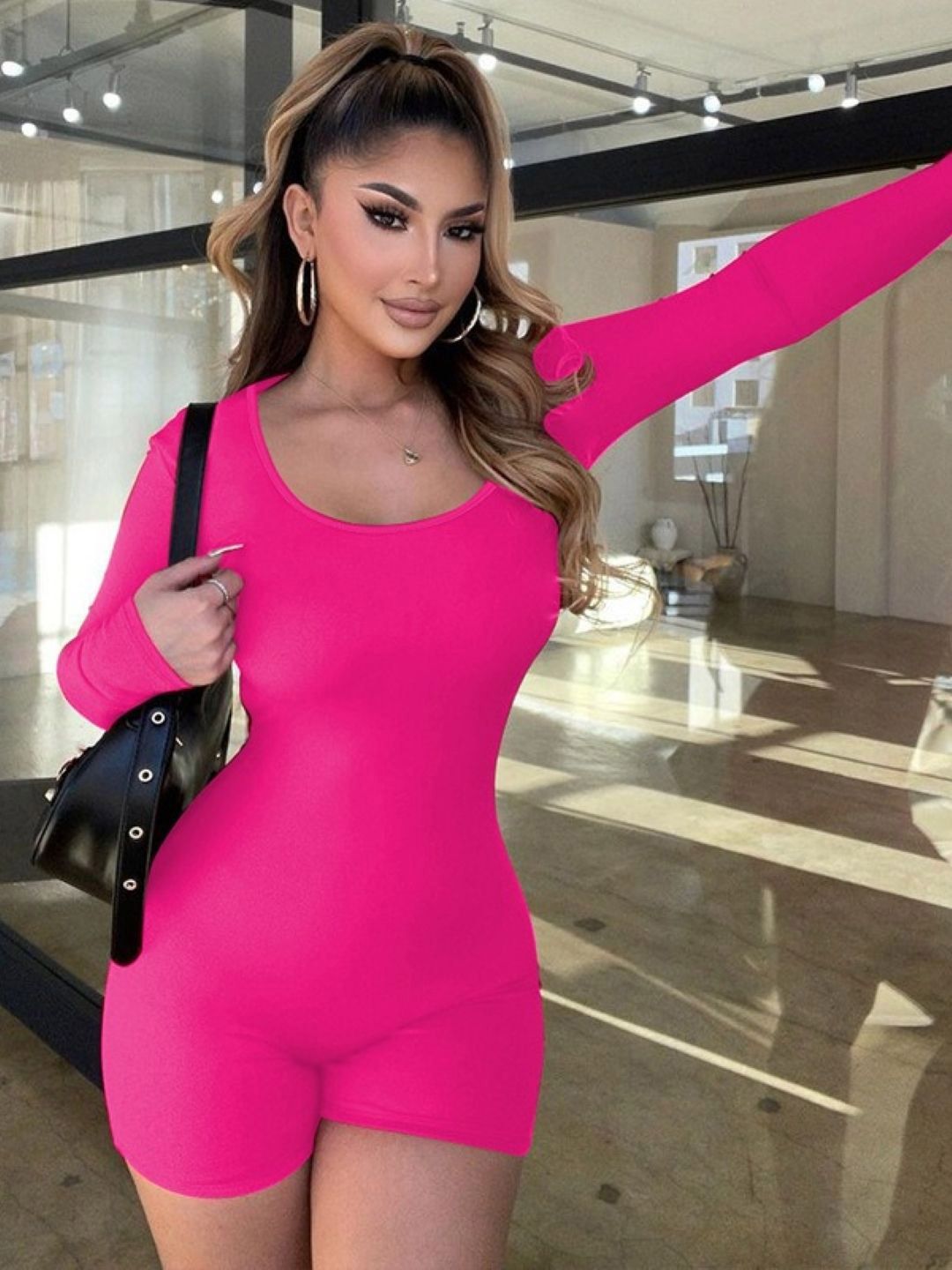 StyleCast Women Long Sleeves Playsuit-image-26