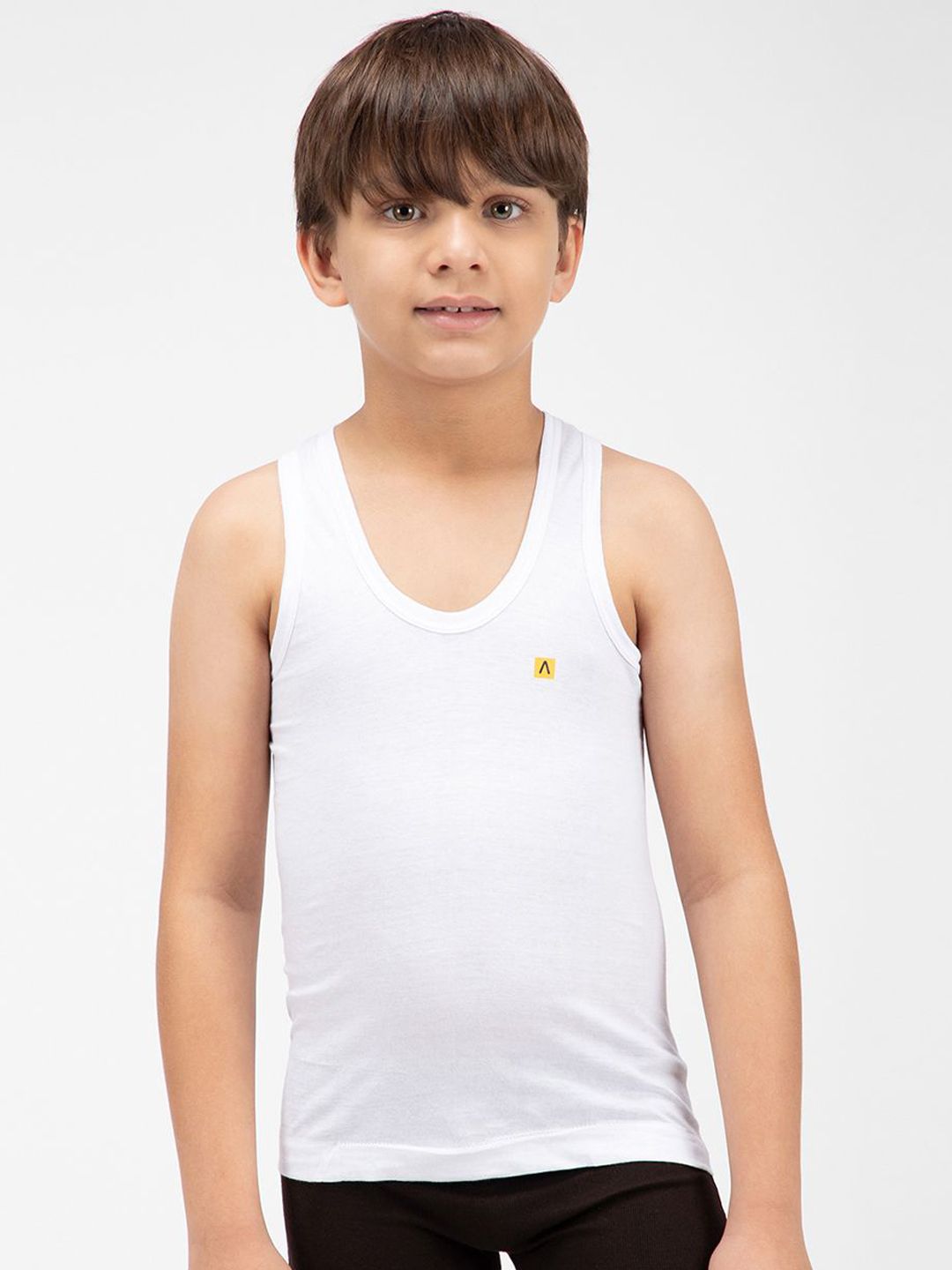 AMUL COMFY Boys Scoop Neck Innerwear Vests-picture-35