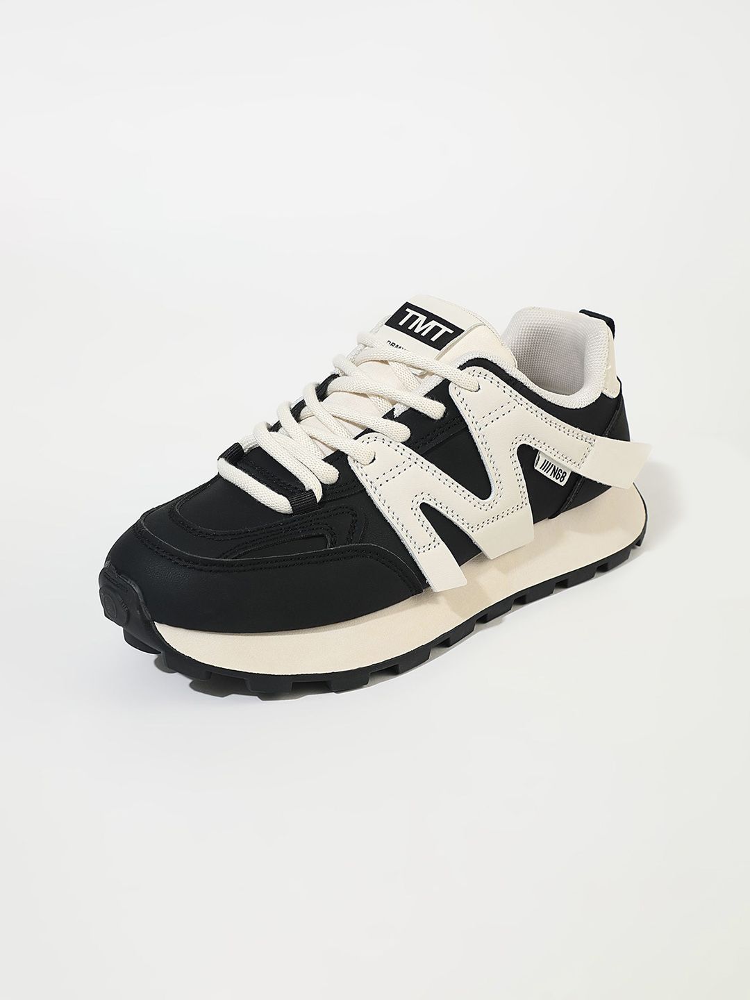 LULU & SKY Women Colourblocked PU Sneakers-picture-31