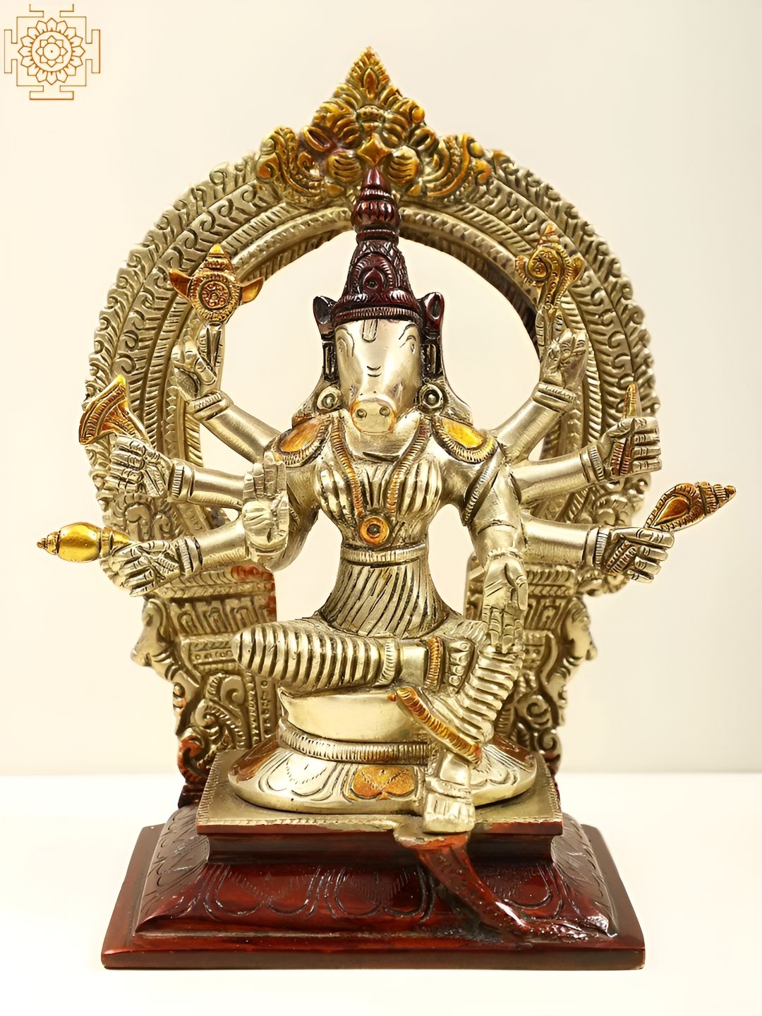 Exotic India Gold-Toned Idol Showpiece-picture-32