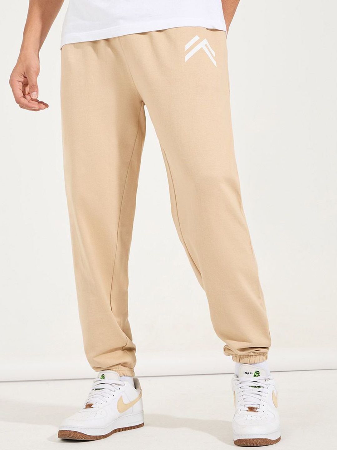 Styli Men Pure Cotton Relaxed-Fit Joggers-picture-19