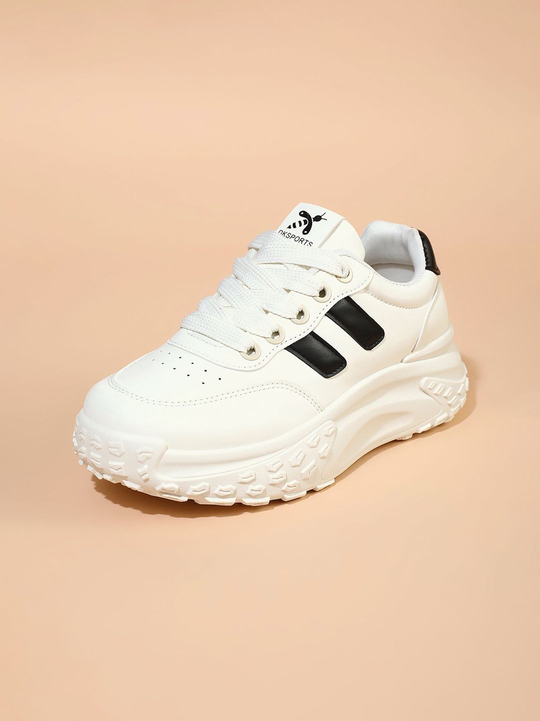 LULU & SKY Women Colourblocked PU Slip-On Sneakers-picture-38