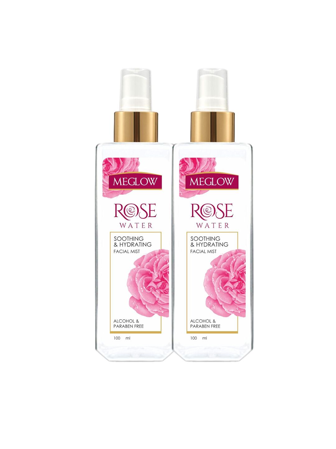 MEGLOW Set Of 2 Rose Waters 100Ml Each-picture-37