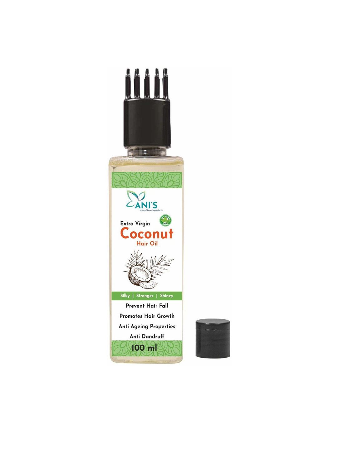 ANI'S Extra Virgin Coconut Hair Oil For Strong & Silky Hairs - 100ml-image-36
