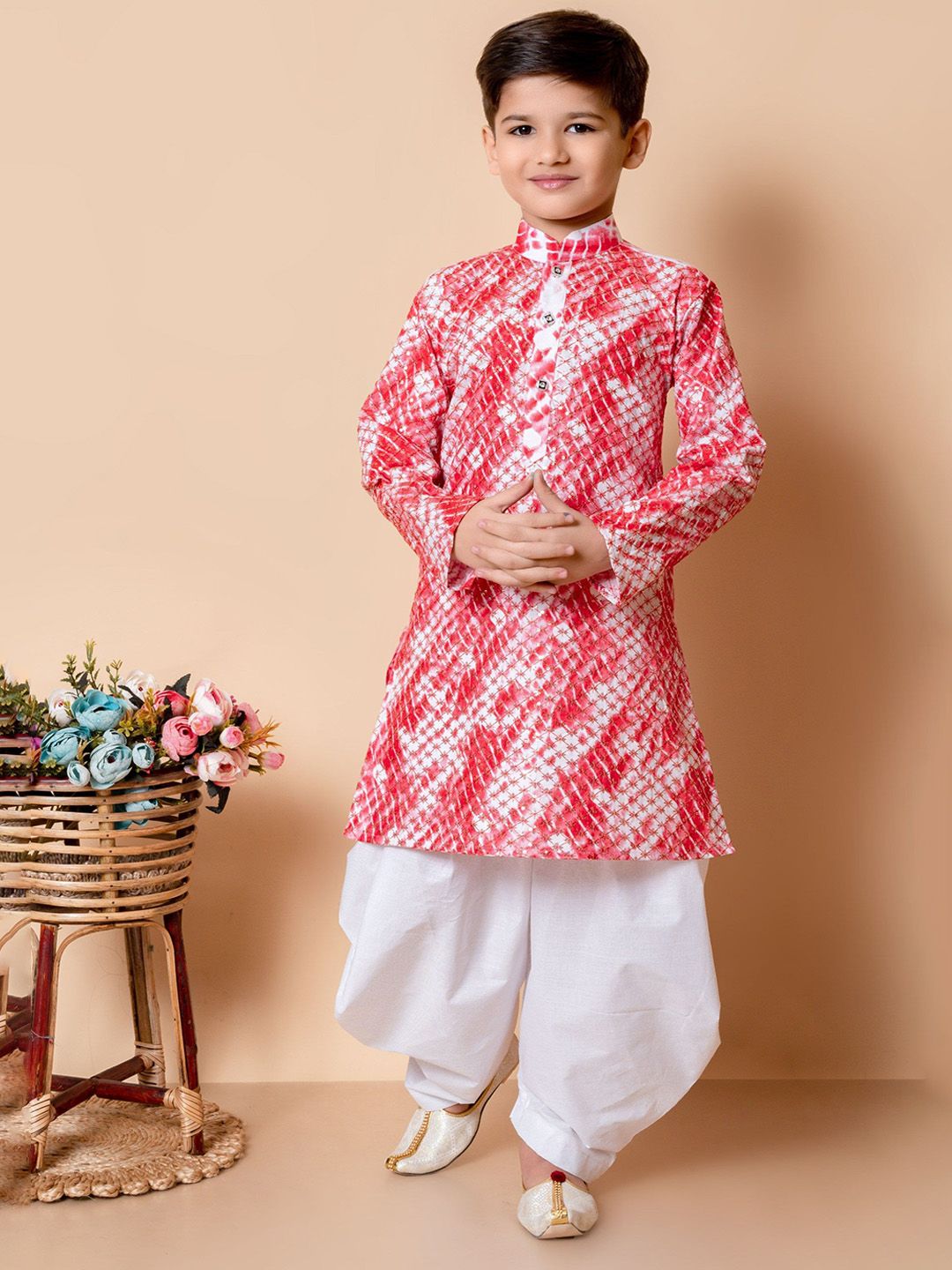 NFC CREATION Boys Embroidered Regular Sequinned Kurta with Patiala-picture-49