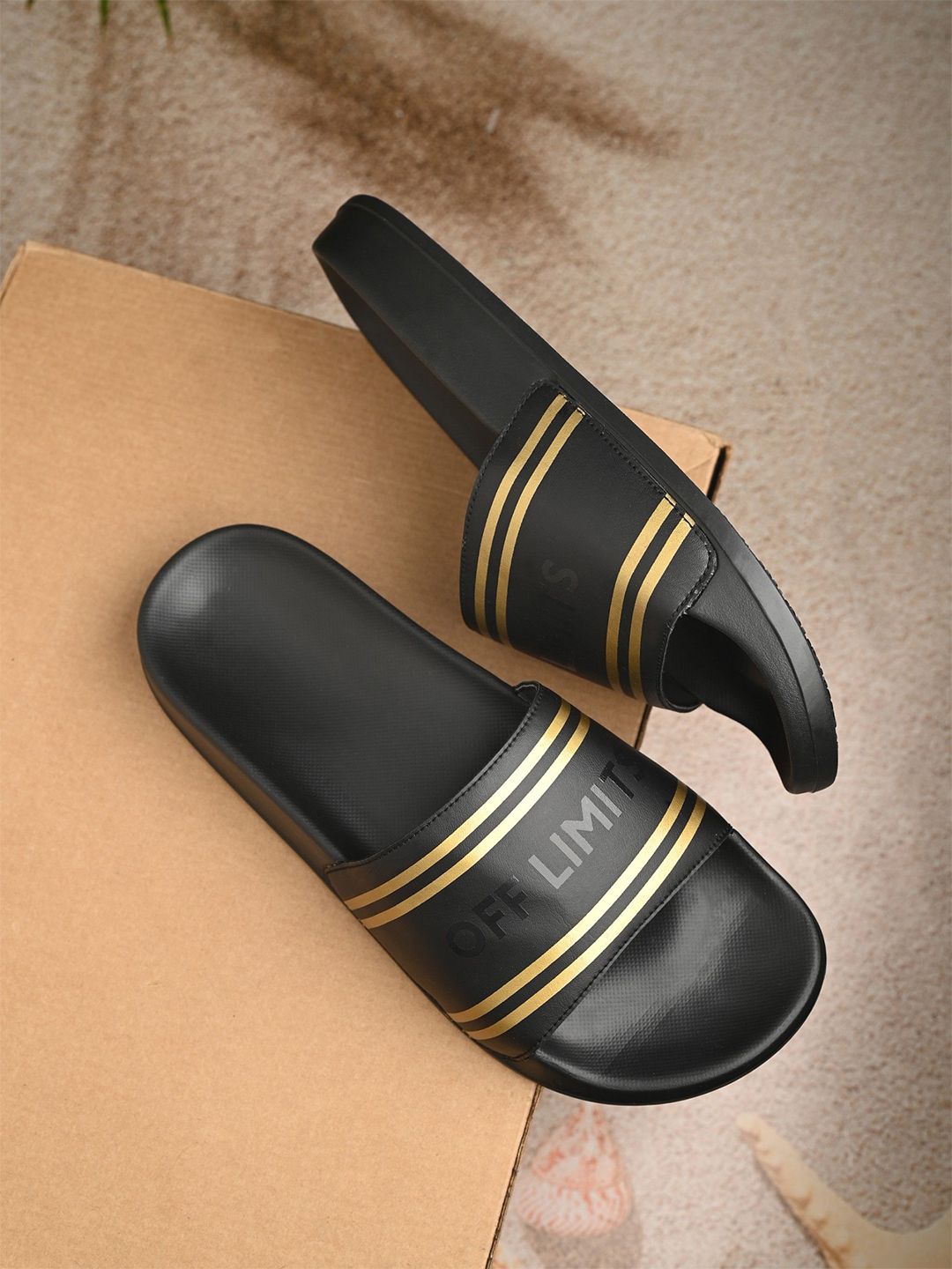 OFF LIMITS Men Printed Sliders-picture-37