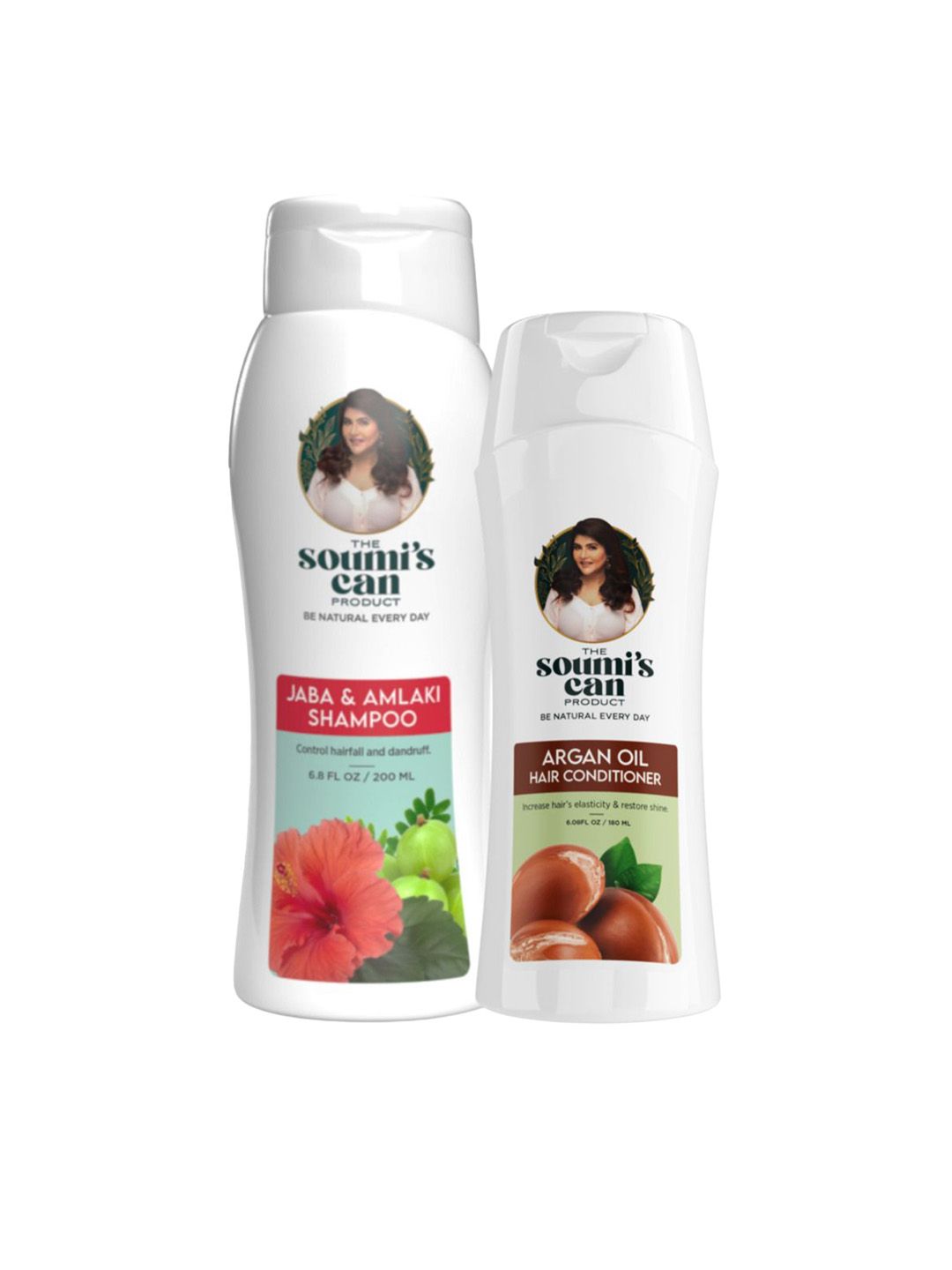 THE SOUMI'S CAN PRODUCT Jaba & Amlaki Shampoo 200ml & Argan Oil Hair Conditioner 180ml-image-41