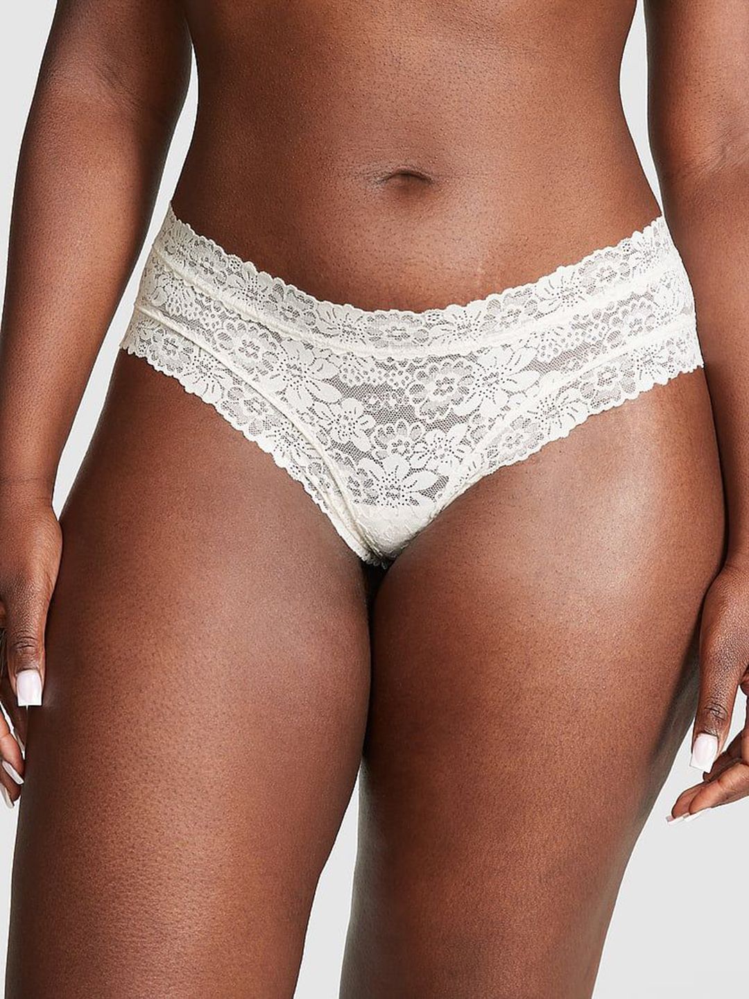 Victoria's Secret Self Design Lace Cheeky Basic Briefs-picture-42