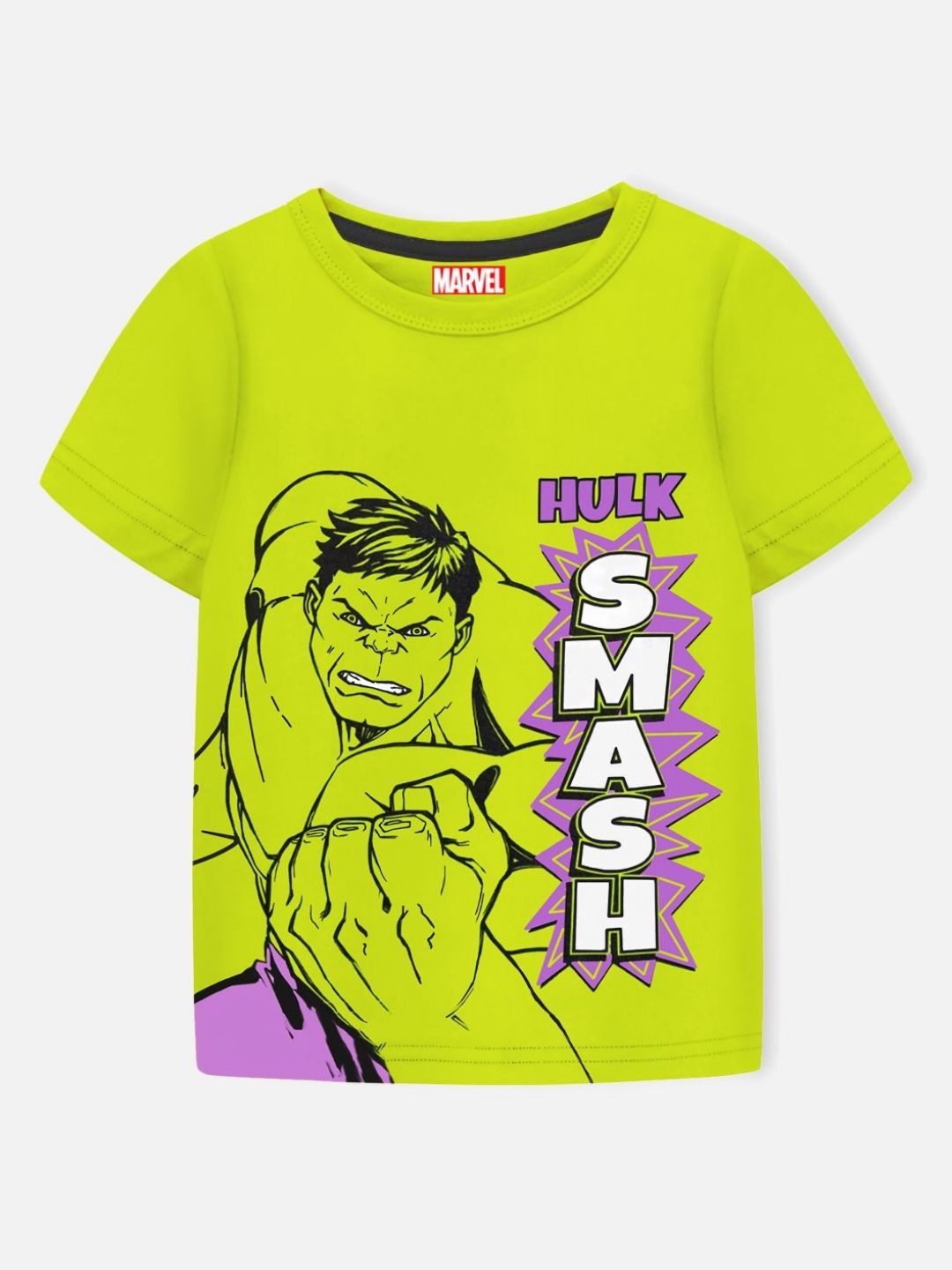 YK Marvel Boys 3 Avengers Printed Applique T-shirt-picture-48