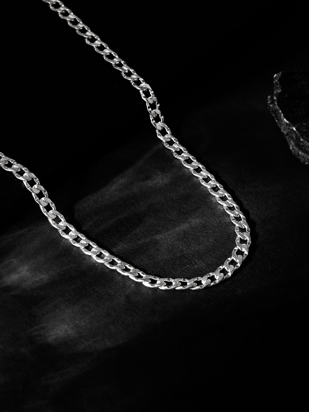 GIVA Men 925 Sterling Silver Rhodium-Plated Bravura Chain-picture-28