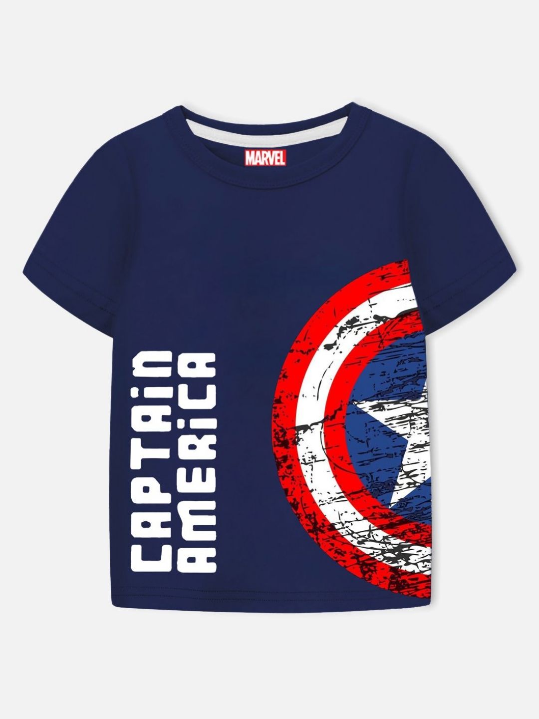 YK Marvel Boys 3 Avengers Printed Applique T-shirt-picture-37