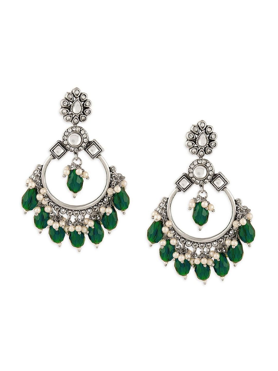 Zaveri Pearls Contemporary Drop Earrings-picture-20