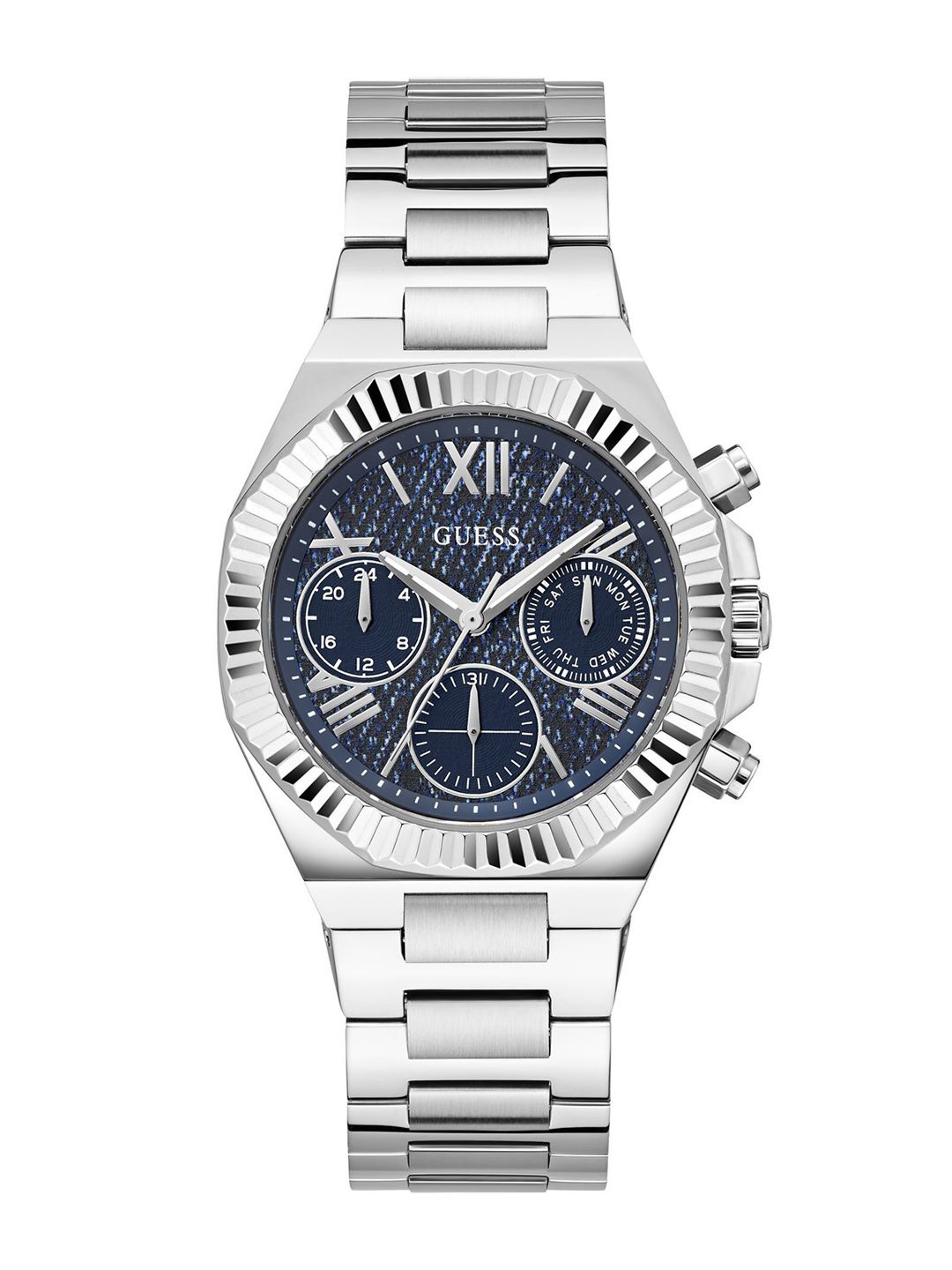 GUESS Women Dial & Stainless Steel Bracelet Style Straps Analogue Watch GW0769L1-image-37