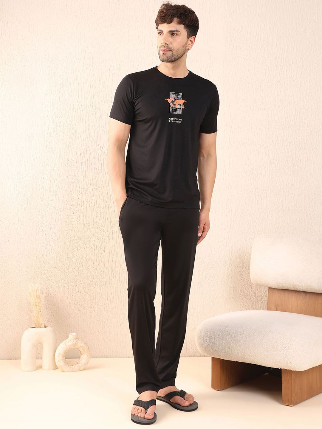 Sweet Dreams Men Printed Night suit-picture-37