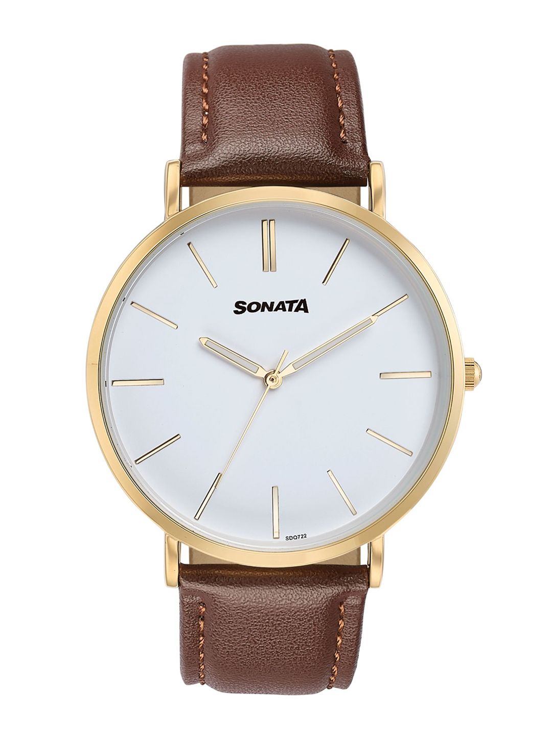 Sonata Men Dial & Leather Straps Analogue Watch 77143YL01-picture-18