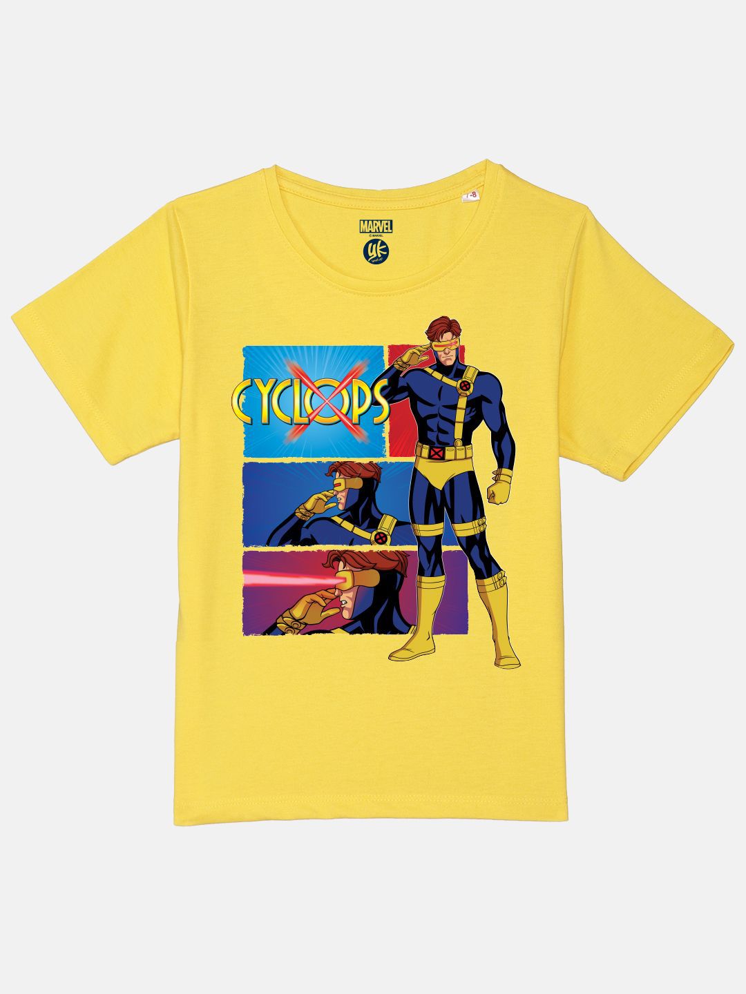 YK Marvel Boys Avengers Printed Pure Cotton Applique T-shirt-picture-48