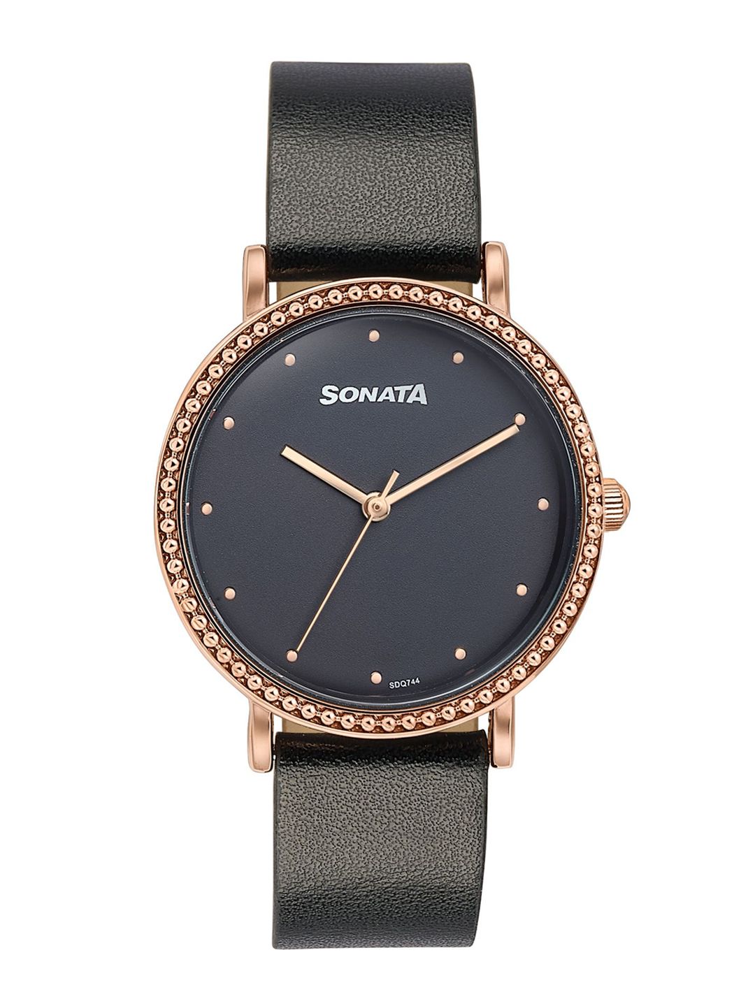 Sonata Women Embellished Dial & Stainless Steel Straps Analogue Watch 87066WL01-picture-41