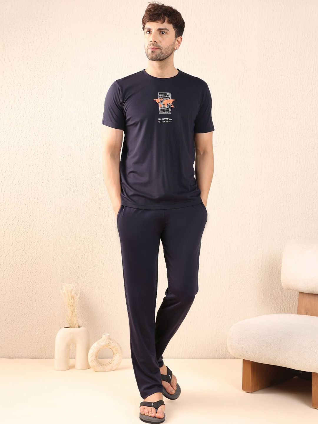 Sweet Dreams Men Printed Night suit-picture-36