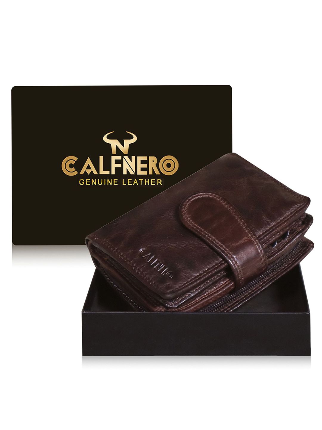 CALFNERO Women Leather Two Fold Wallet-picture-11