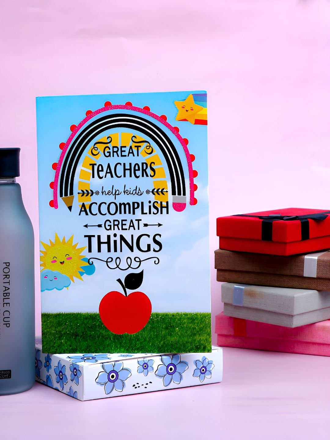Archies 2 Pcs Black & Blue  Teachers Day Gift Set-image-27