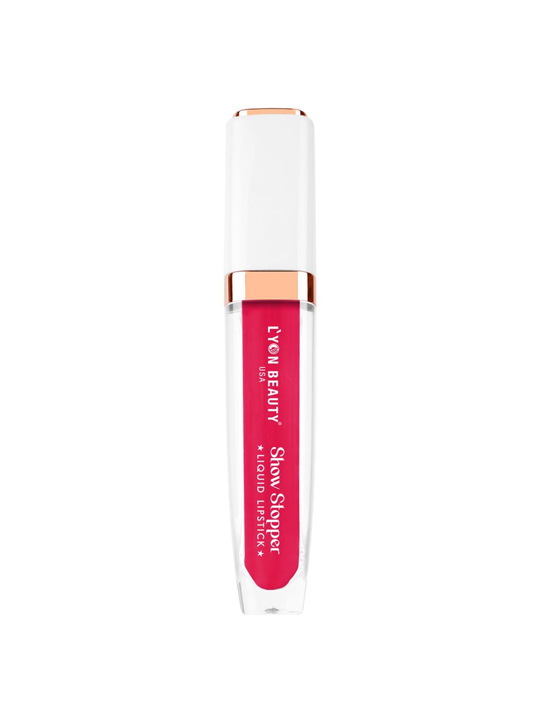 Lyon Beauty USA Show Stopper Long Lasting Liquid Lipstick- 02 Pioneer Rose-6ml-picture-29