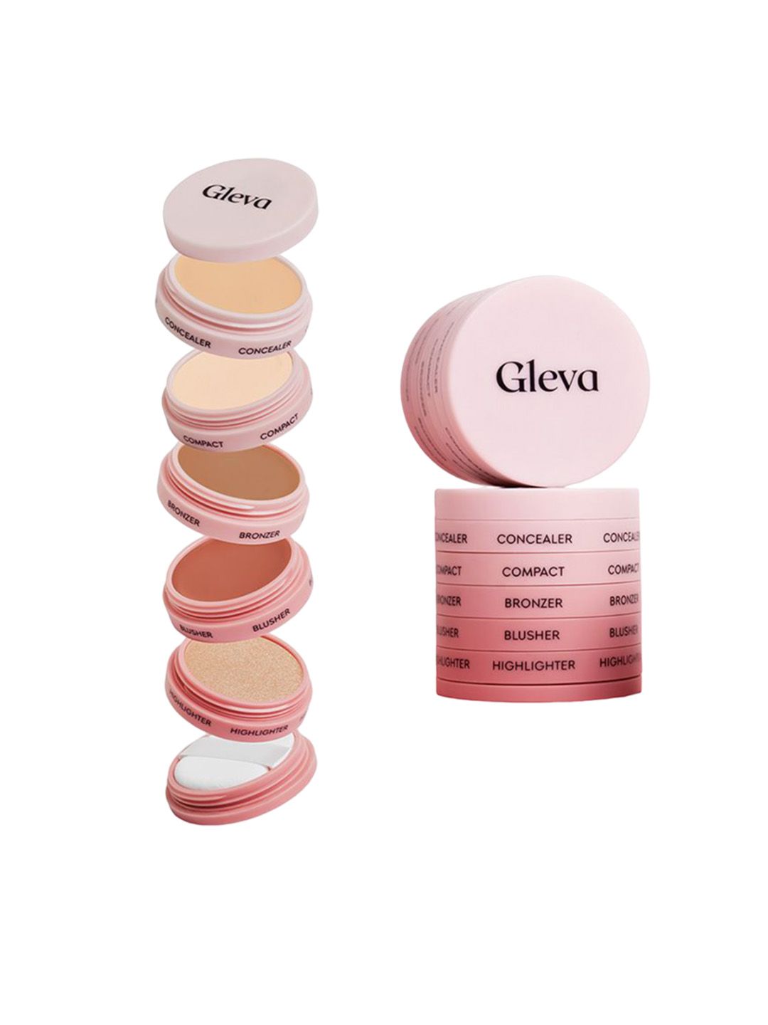 Gleva 5 In 1 Makeup Stack - 20g - Dusky