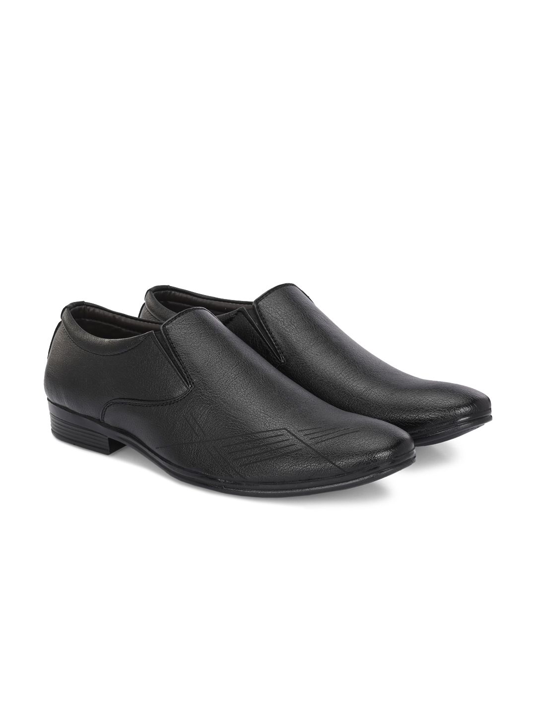 Azzaro Men Round Toe Formal Slip-On Shoes-image-21