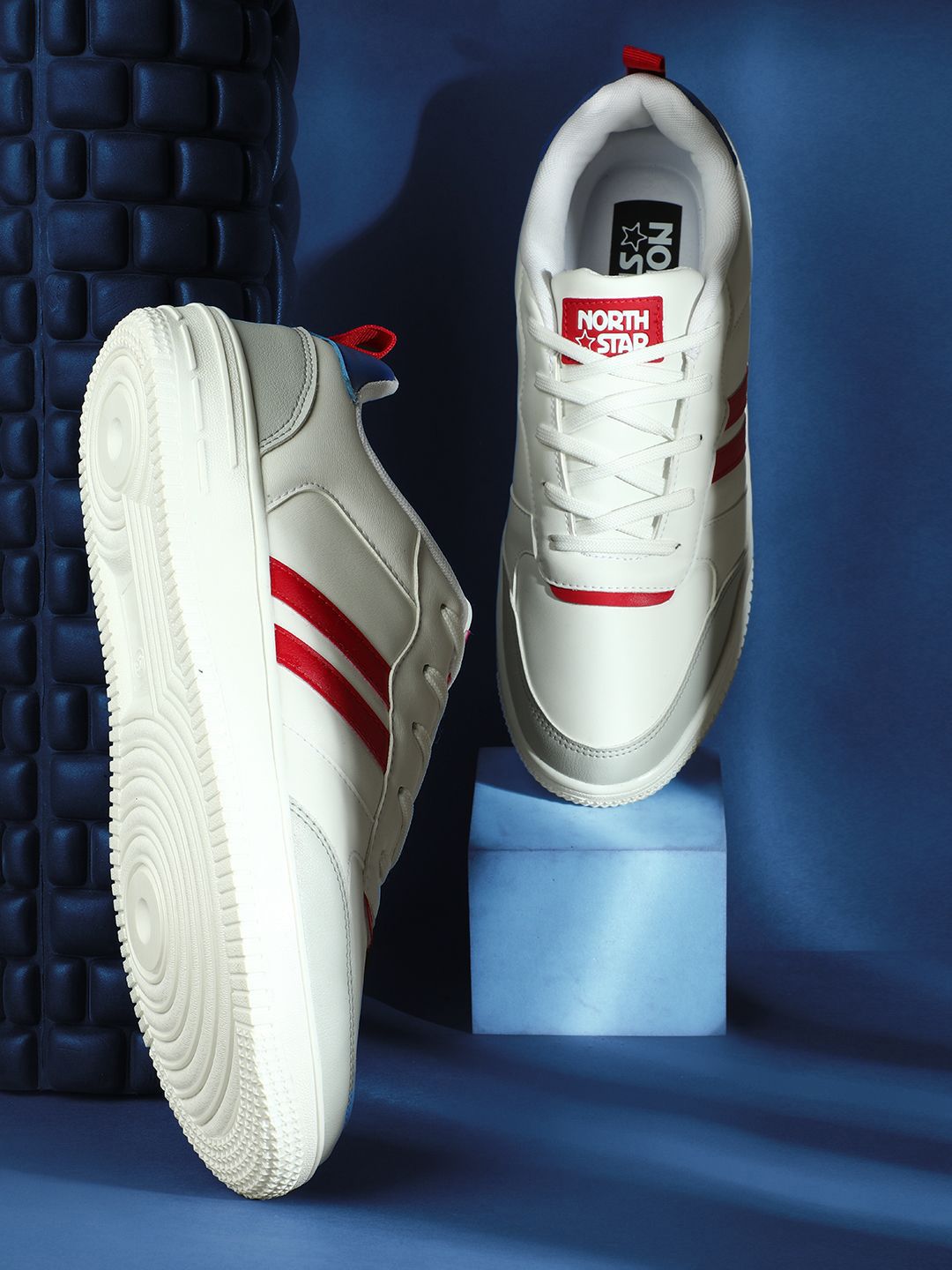 North Star Men PU Sneakers-image-1
