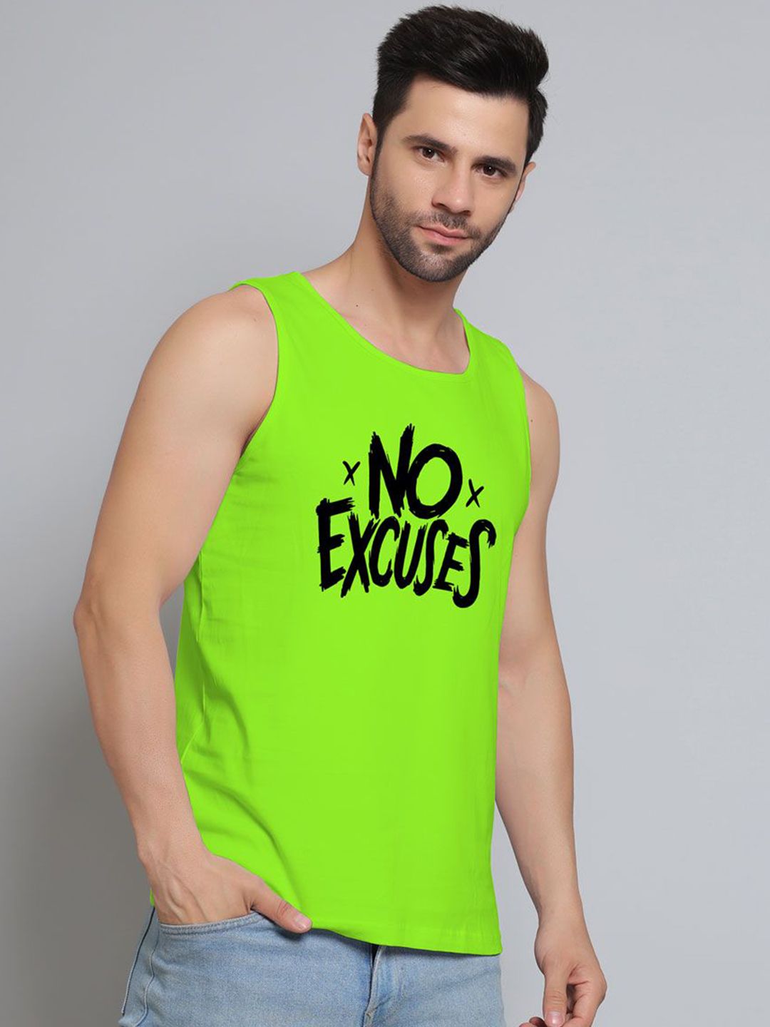 DAB SHARK Printed Cotton Innerwear Vests DS-SDO-033-GN-XS-picture-17