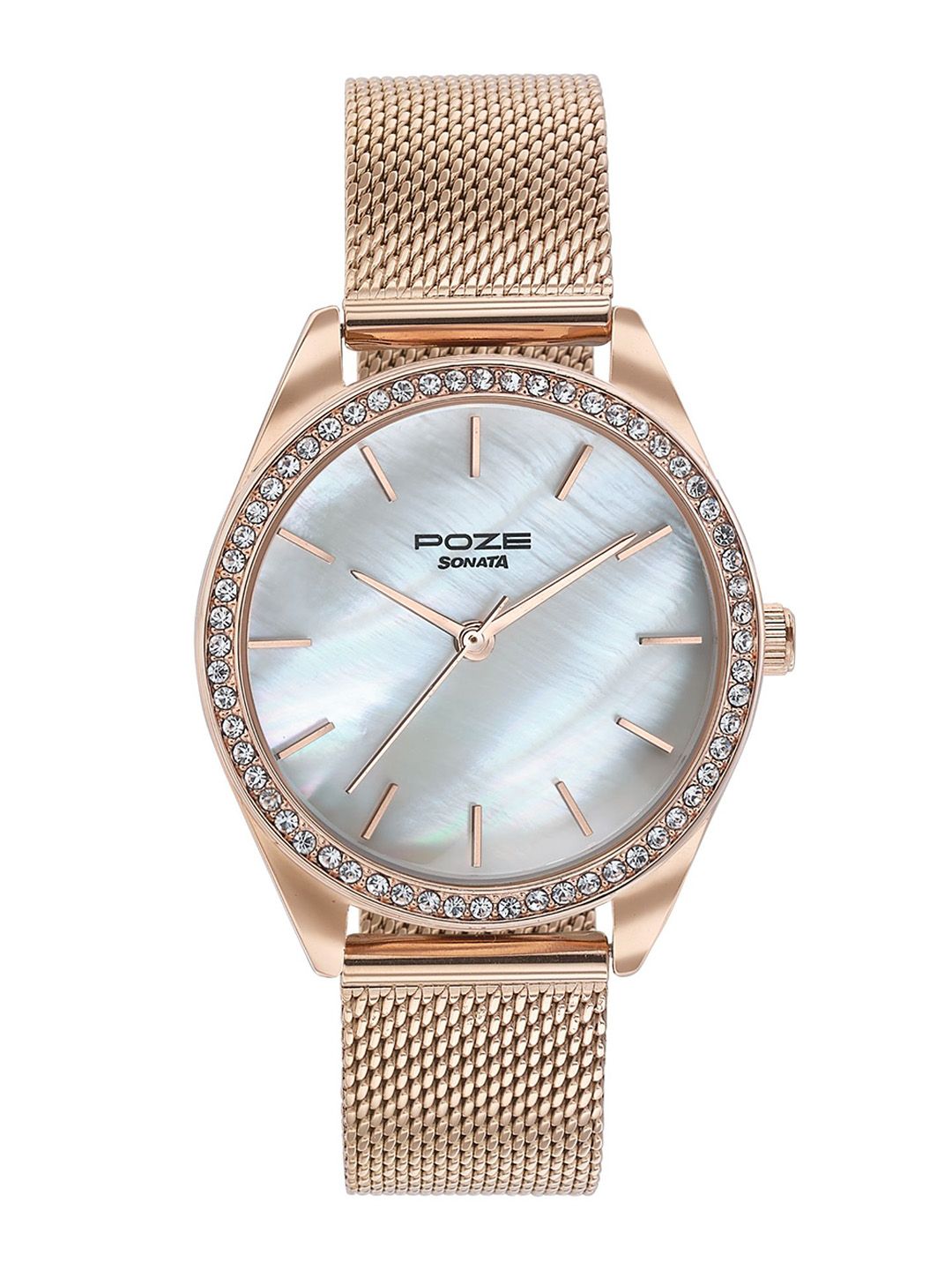 Sonata Women Dial & Bracelet Style Straps Analogue Watch SP80078WM01WF-picture-41