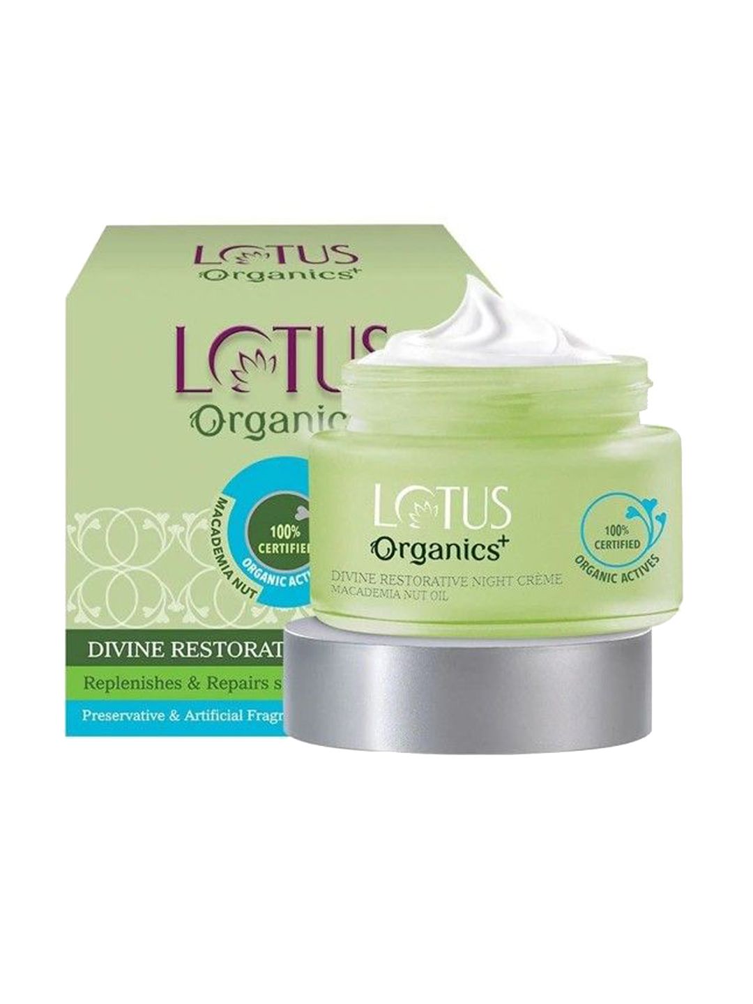Lotus Organics+ Divine Restorative Night Cream With Macadamia Nut Oil-50g-picture-11