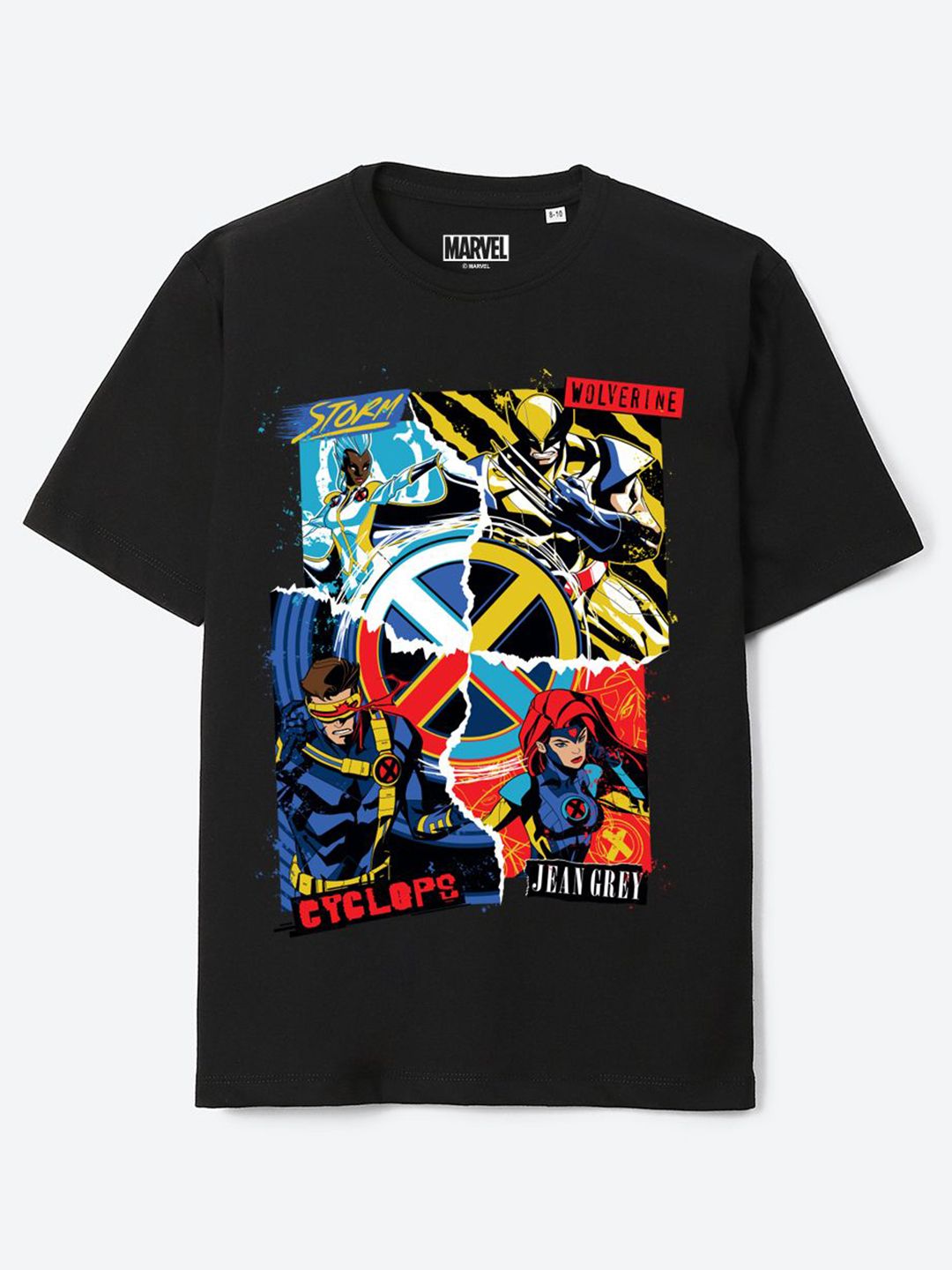 YK Marvel Boys Avengers Printed Pure Cotton Applique T-shirt-picture-46