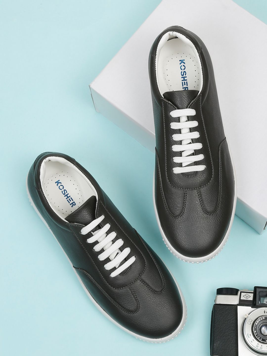 Kosher Men  Lace-Up Sneaker Shoes-image-4
