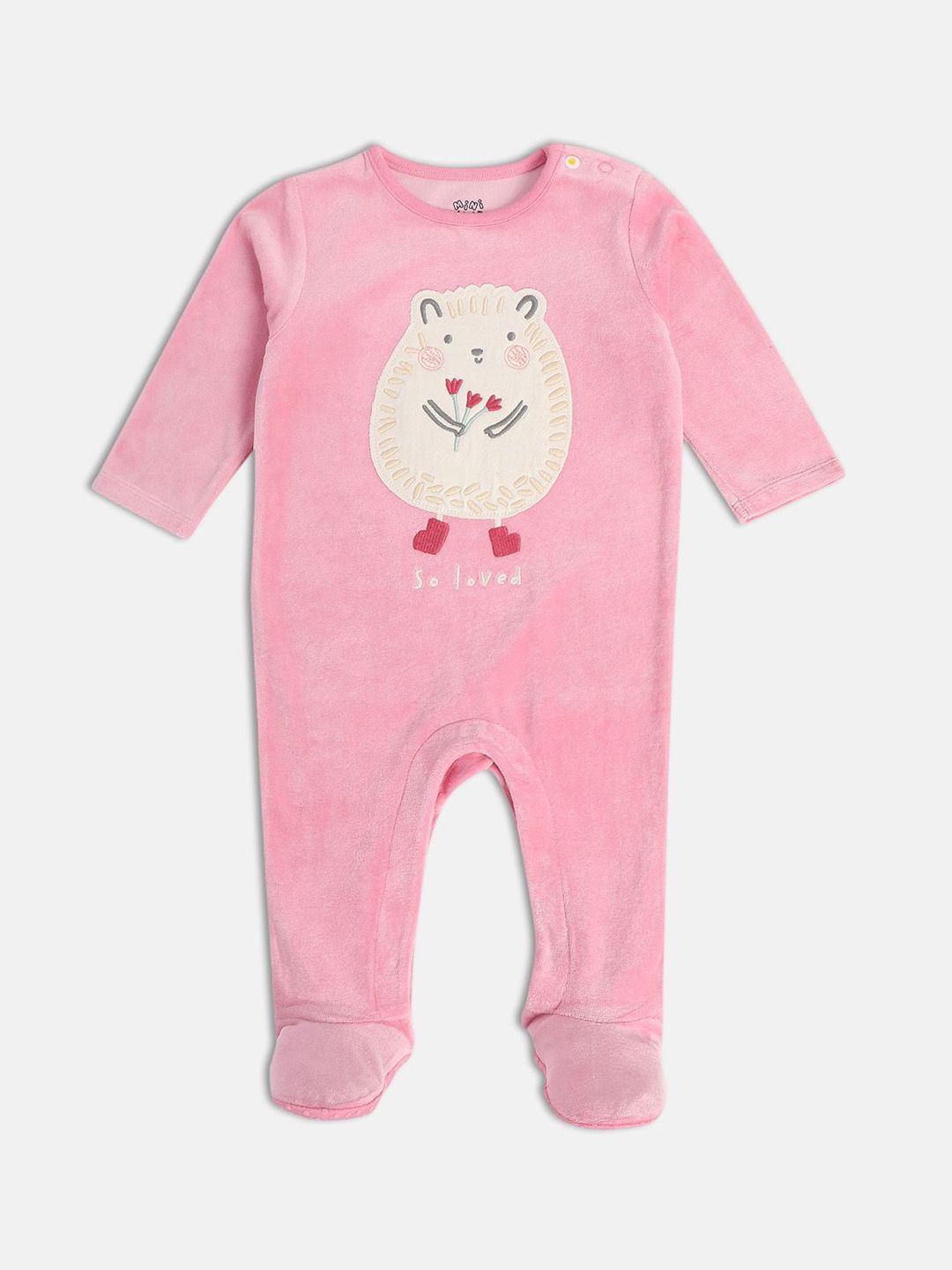 MINI KLUB Girls Embroidered Sleepsuit-picture-25