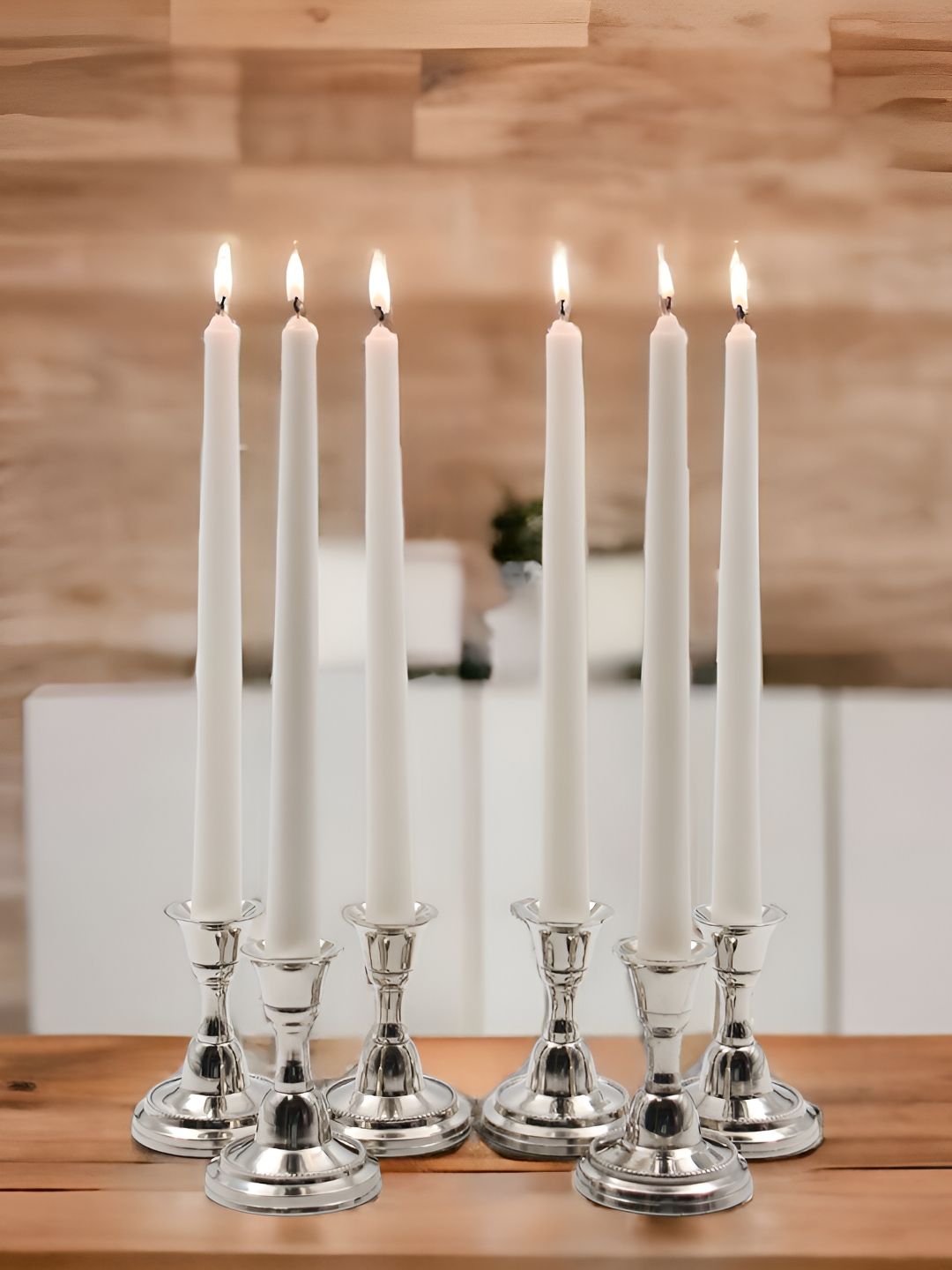 HOSLEY White 6 pieces Pillar Candle-picture-16