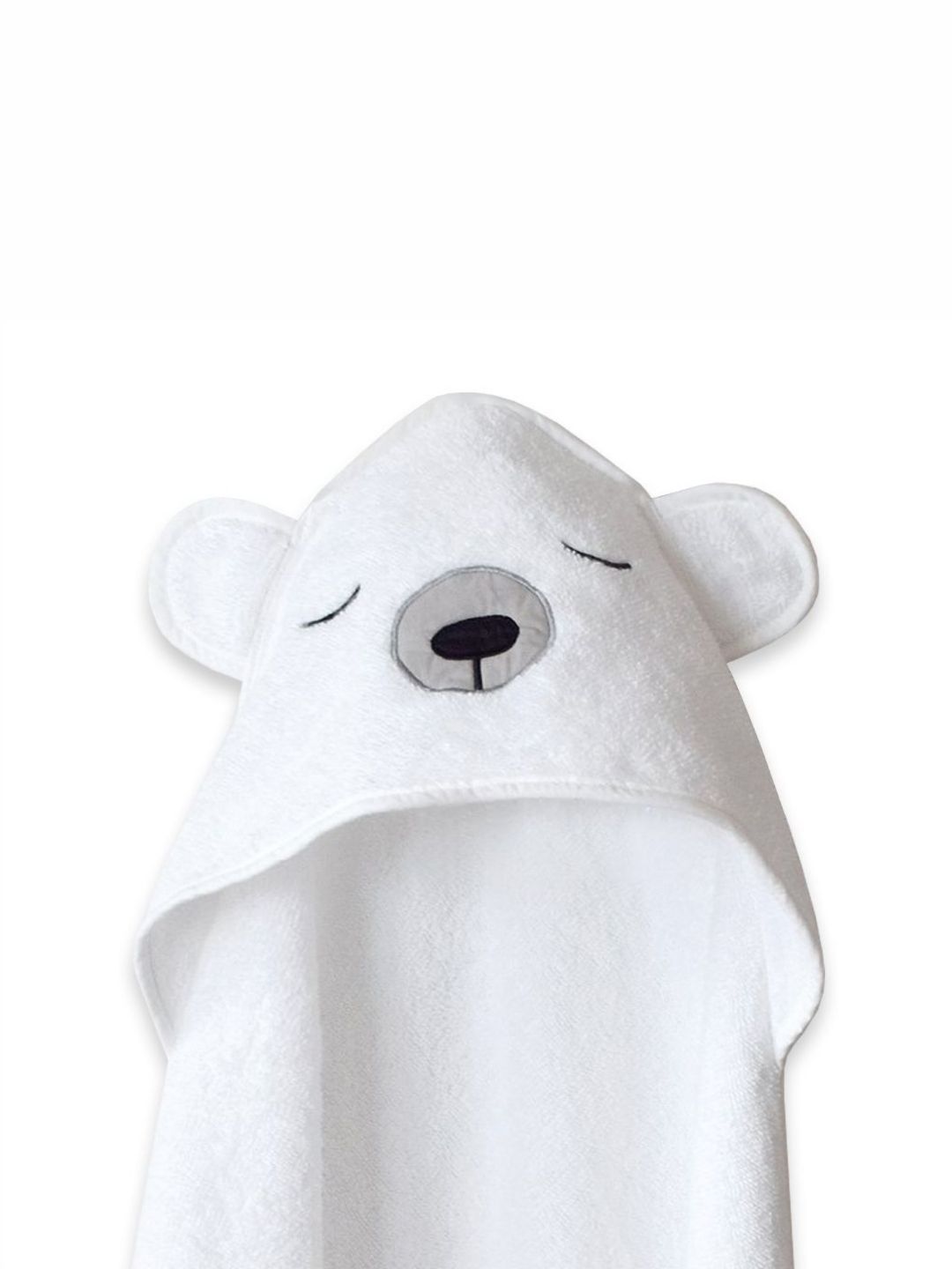 Masilo White & Grey 1 Cotton 400 GSM Bath Towel-picture-26