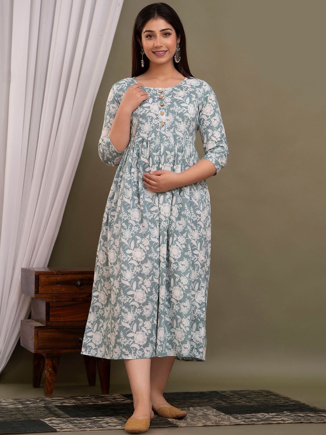 MURLI KURTI Women Printed Thread Work Anarkali Kurta-picture-20