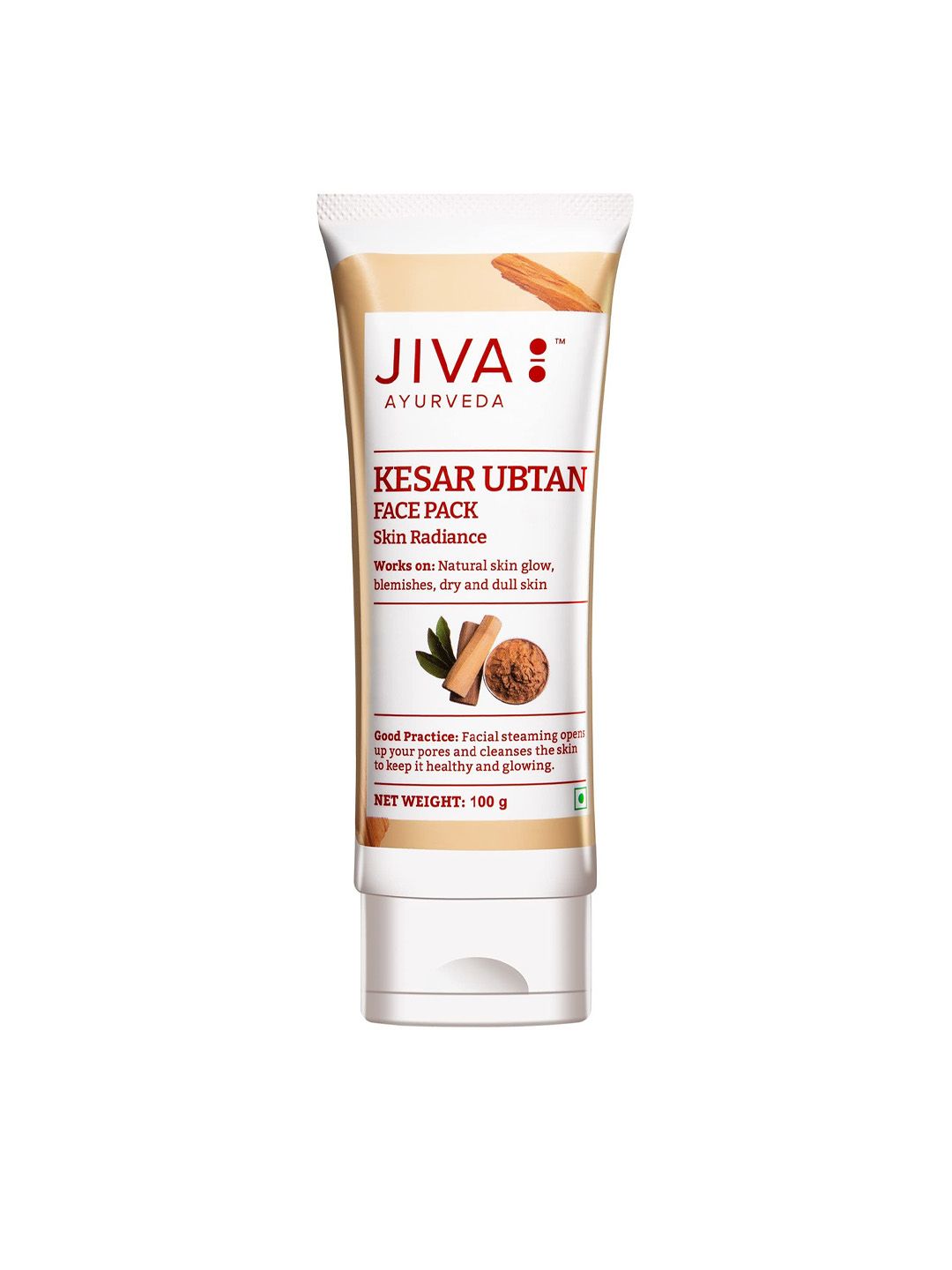Jiva Kesar Ubtan Face Pack With Turmeric - 100g-image-43