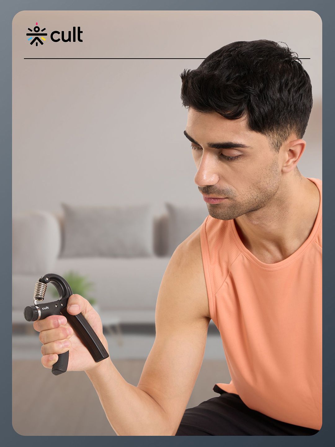 Cultsport Cult Adjustable Hand Grip Strengthener-picture-17