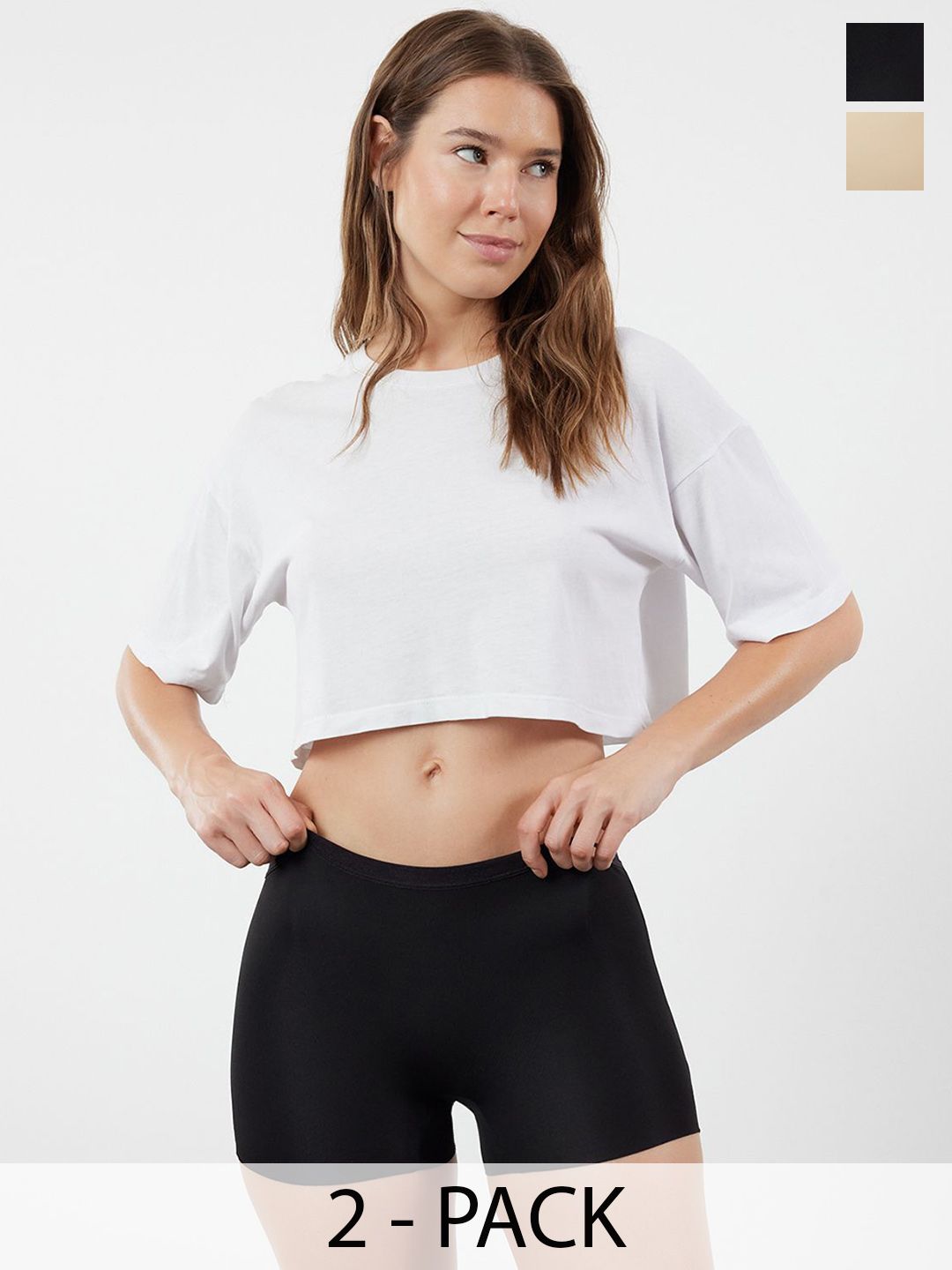 Trendyol Pack Of 2 Boyshorts Briefs-picture-31