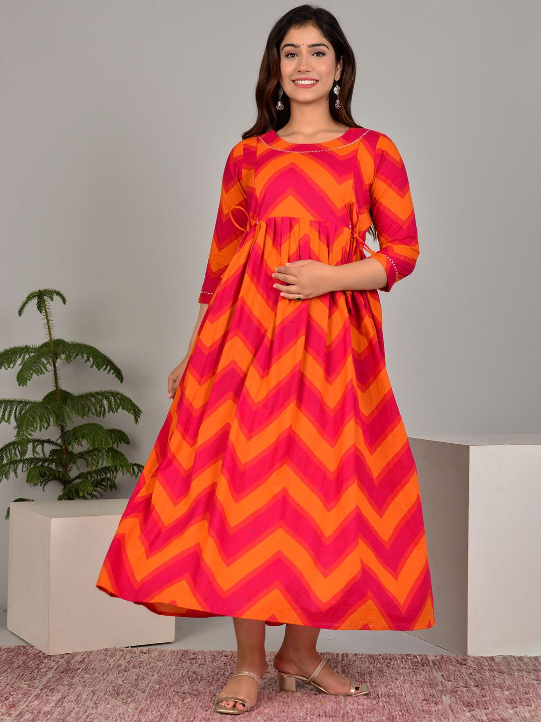 MURLI KURTI Women Printed Thread Work Anarkali Kurta-picture-12
