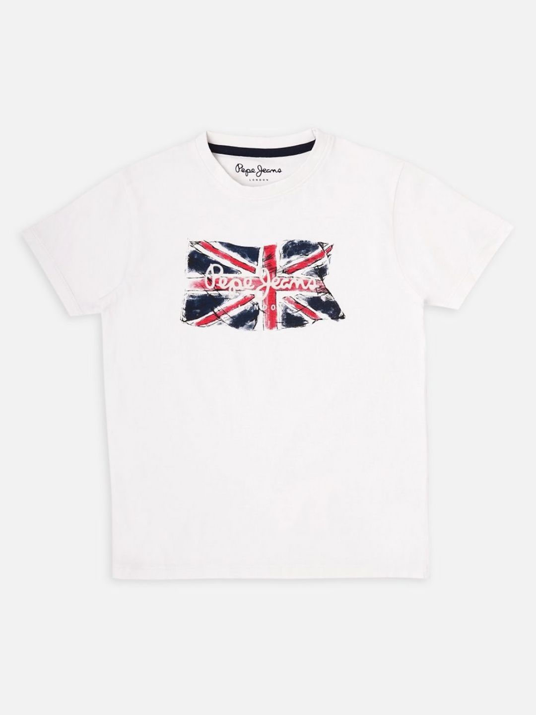 Pepe Jeans Boys Graphic Printed Round Neck Pure Cotton T-shirt-picture-37