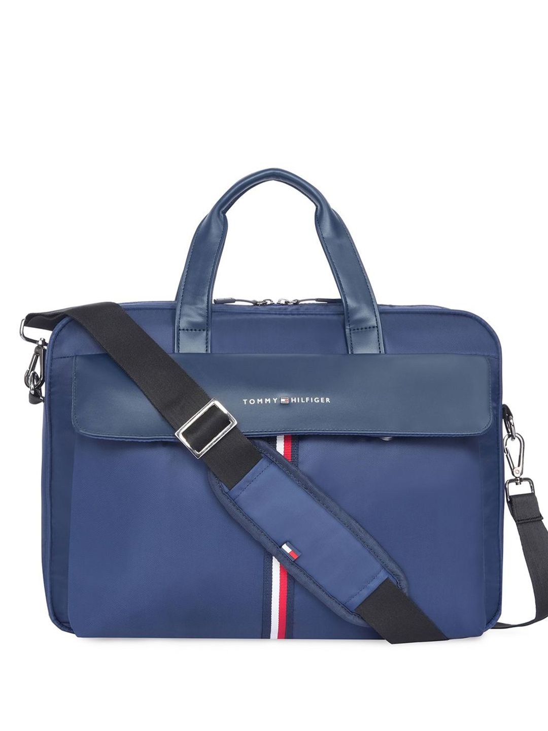 Tommy Hilfiger Unisex Striped Laptop Bag-picture-36