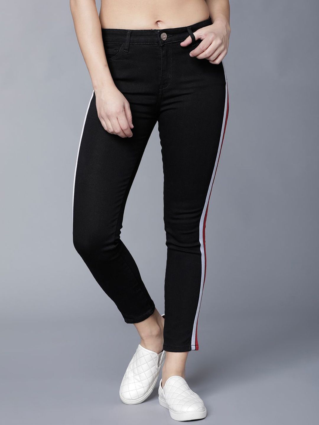 Tokyo Talkies Women Super Skinny Fit Stretchable Mid rise Jeans-image-40