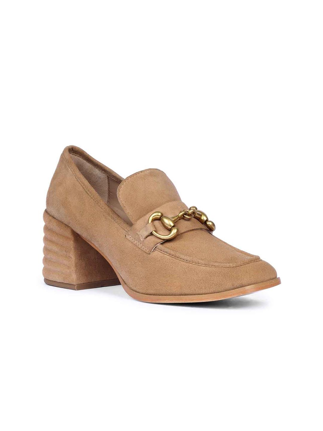Saint G Leather Block Pumps with Bows-picture-41