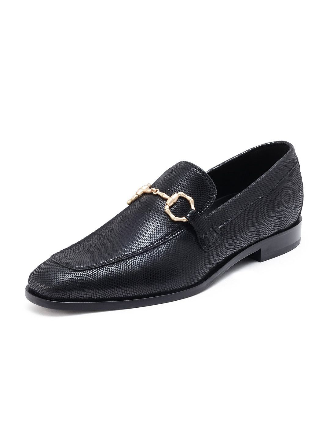 RARE RABBIT Men Leather Formal Loafers-image-6