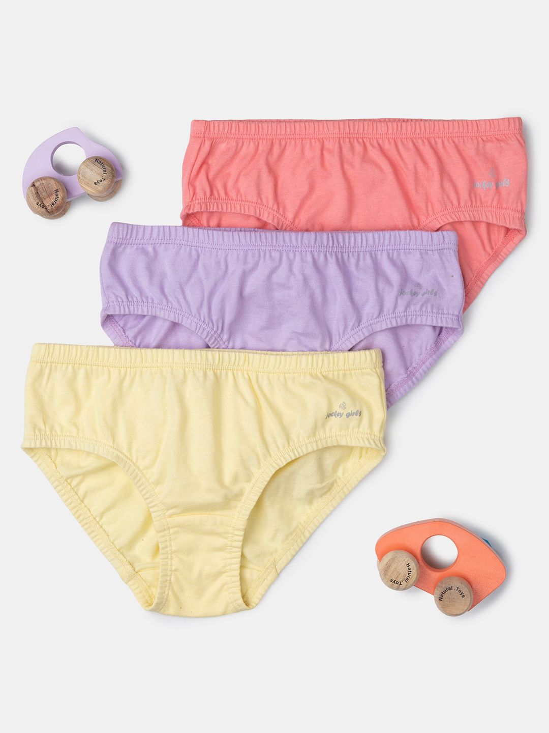 Jockey Girls Pack Of 3 Cotton Briefs SG01-0305-SRLML-picture-17